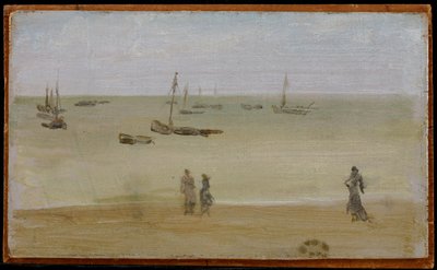 De kust door James Abbott McNeill Whistler