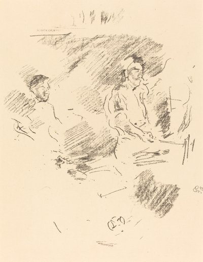 De sterke arm door James Abbott McNeill Whistler