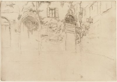 De Twee Deuren, 1879-1880 door James Abbott McNeill Whistler