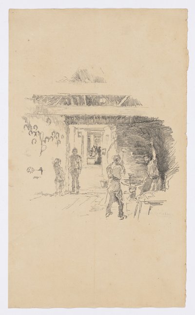 De Bandenmaker door James Abbott McNeill Whistler