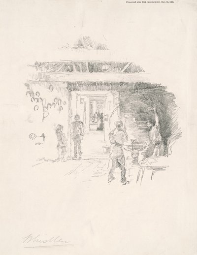De bandenmaker door James Abbott McNeill Whistler