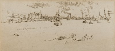 Tilbury door James Abbott McNeill Whistler