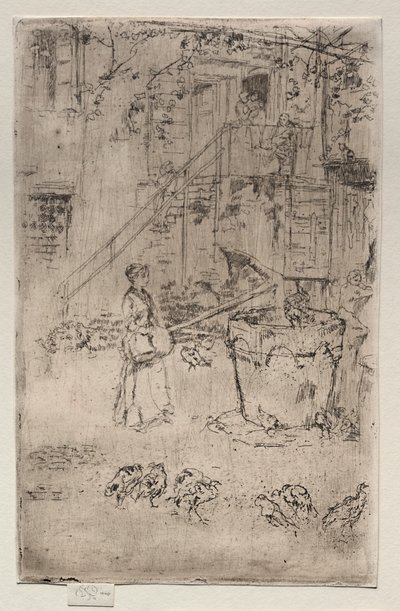 Kalkoenen, 1886 door James Abbott McNeill Whistler