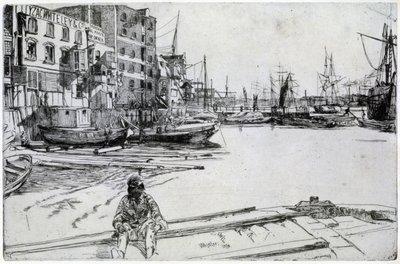 Tyzac Whiteley en Co door James Abbott McNeill Whistler