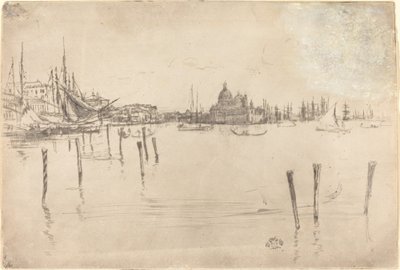 Venetië, 1879-1880 door James Abbott McNeill Whistler
