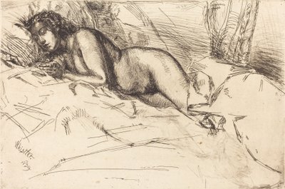 Venus, 1859 door James Abbott McNeill Whistler