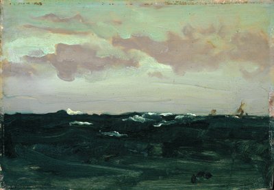 Violet en blauw: Onder de rollers, ca. 1893 door James Abbott McNeill Whistler