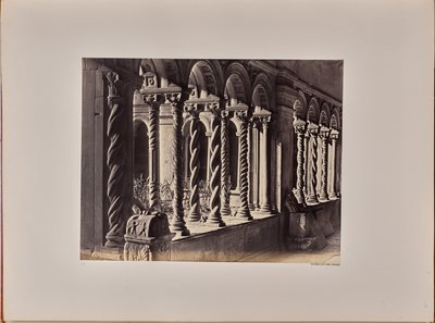Het klooster van Sint-Paulus. Interieur door James Anderson