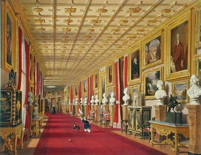 Oostelijke Gang, Windsor Castle, uit 