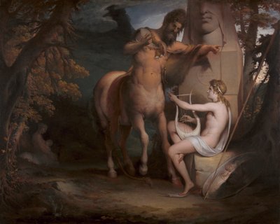 De opvoeding van Achilles [1772, Royal Academy of Arts, Londen, tentoonstellingscatalogus] door James Barry