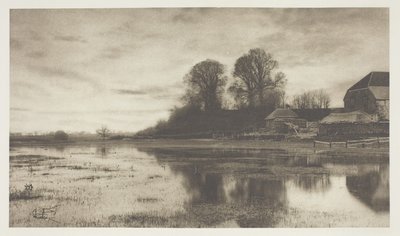 Avond, gedrukt april 1890 door James Booker Blakemore Wellington