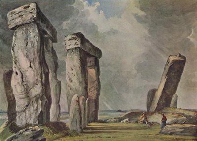 Stonehenge, Wiltshire, ca. 1830, 1946 door James Bridges