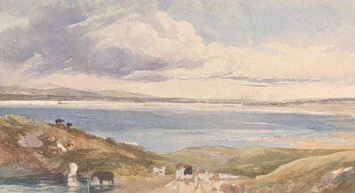 Landschap bij de Kust met Weg op de Voorgrond door James Bulwer