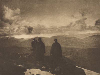 De donkere bergen door James Craig Annan
