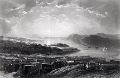 Golden Gate, vanaf Telegraph Hill, uit 