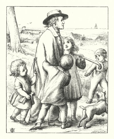 Een Herfst Sabbat Wandeling door James Dawson Watson