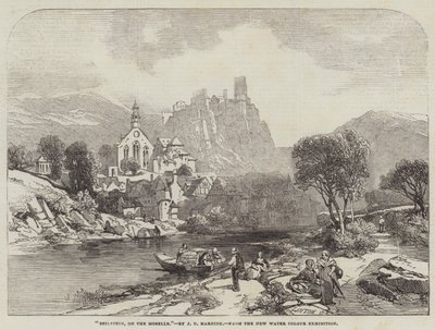 Beilstein, aan de Moezel door James Duffield Harding