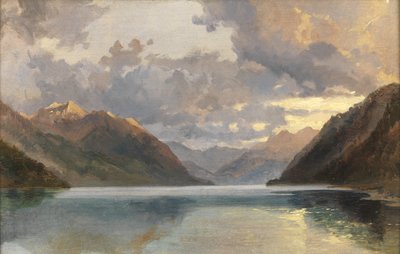 Meer van Luzern door James Duffield Harding