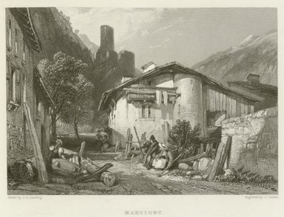 Martigny door James Duffield Harding