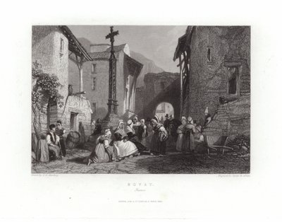 Royat door James Duffield Harding