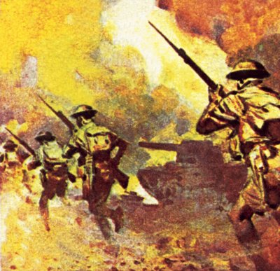 De troepen van generaal Montgommery in Noord-Afrika door James Edwin McConnell