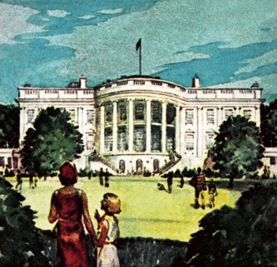 Het Witte Huis door James Edwin McConnell