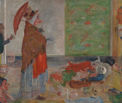 Verbazing van het masker Wouse door James Ensor
