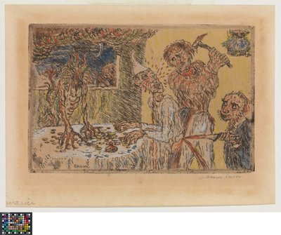 Gierigheid door James Ensor