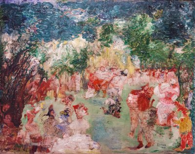 De tuin der liefde door James Ensor