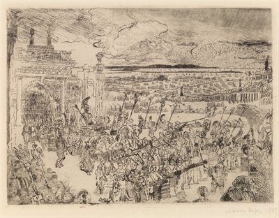  door James Ensor
