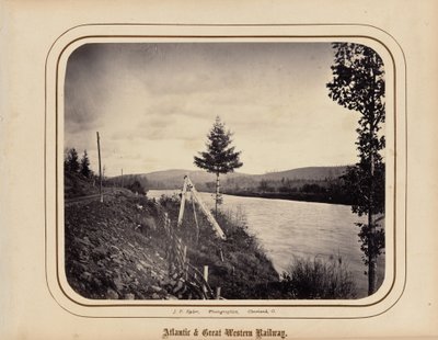 Atlantic  Great Western Railway,1862 (foto) door James F. Ryder