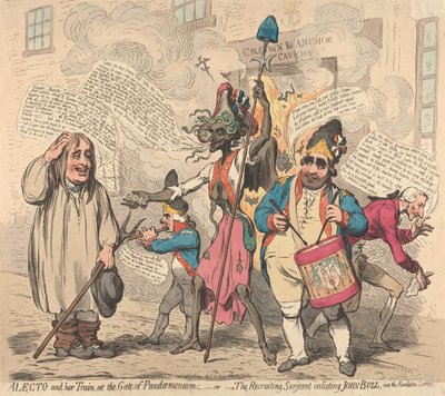  door James Gillray
