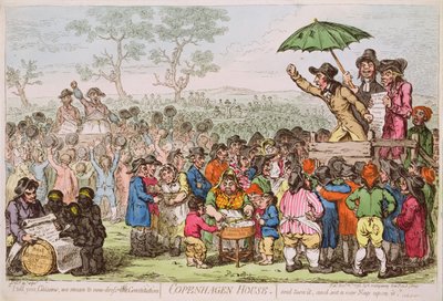 Copenhagen House pub. door H. Humphrey, 1795 door James Gillray