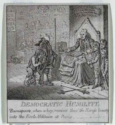 "Democratie, of een Schets van..." door James Gillray