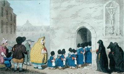 Vlaamse karakters door James Gillray