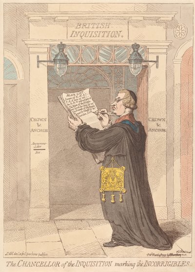  door James Gillray