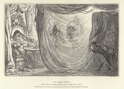 Het Voormalige Beroep door James Gillray