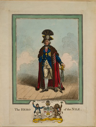 De held van de Nijl, 1878 door James Gillray