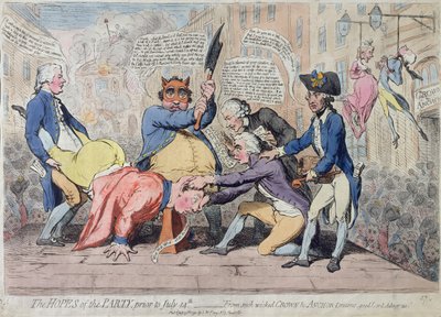  door James Gillray