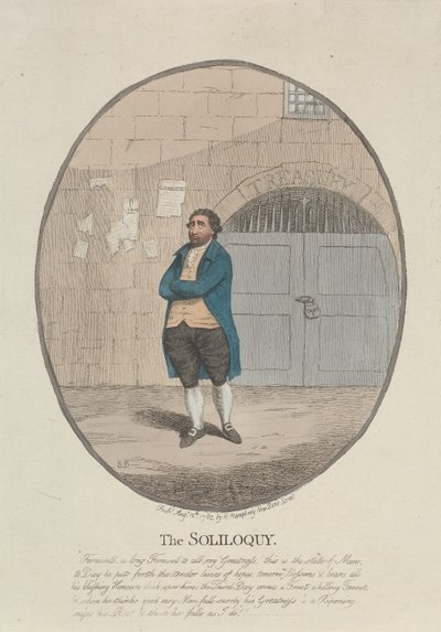 De monoloog door James Gillray