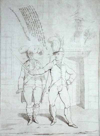 De donderaar door James Gillray