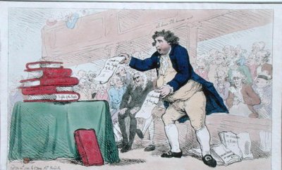 De Woordeter door James Gillray