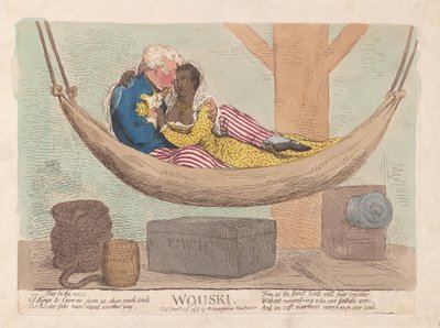 Wouski door James Gillray