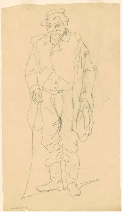 Afro-Amerikaanse Figuur door James Goodwyn Clonney