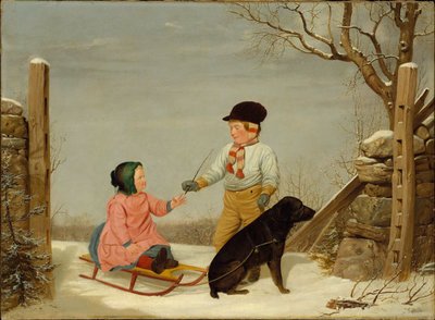 De arrensleetocht door James Goodwyn Clonney