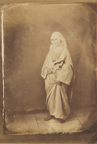 Portret van een vrouw,c. 1855 (foto) door James Graham