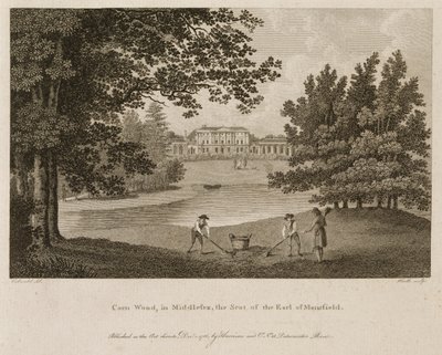 Kenwood House, Hampstead, Londen, 1786 door James Heath
