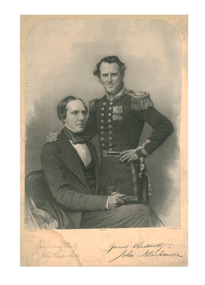 John Vandersuste, John Blackmore, ca. 1855 door James Henry Lynch