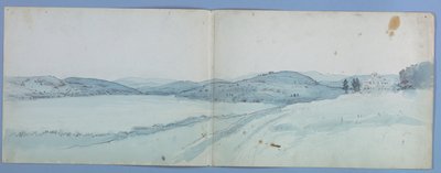 Landschap door James Henry Moser