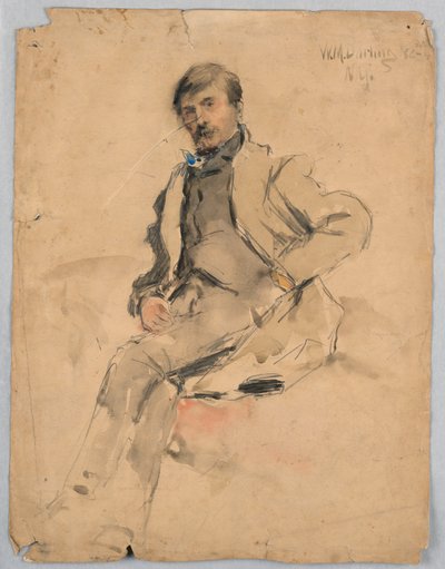 Portret van W. M. Darling, New York door James Henry Moser